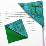 2049 - Stash-Busting Monogramed DIY Fabric Bookmarks